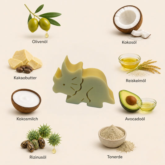 DINOSAURIER SEIFE I TRICERATOPS