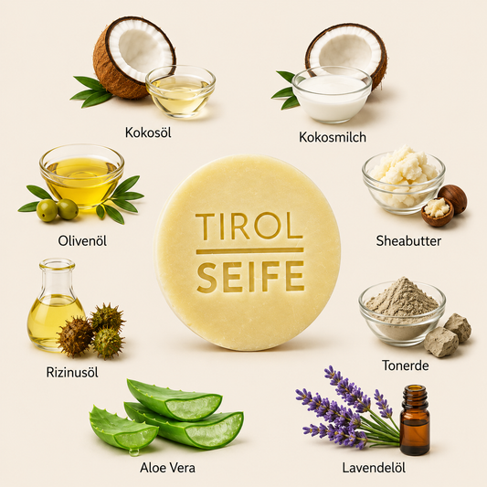 NATUR- & RASIERSEIFE mit ALOE VERA I LAVENDEL