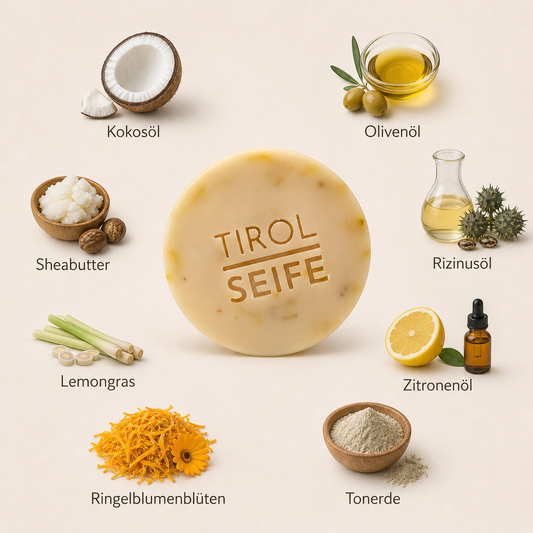 LEMONGRASS CALENDULA I SOAP
