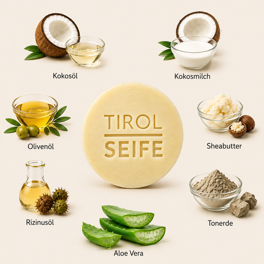 NATUR- & RASIERSEIFE mit ALOE VERA I DUFTFREI